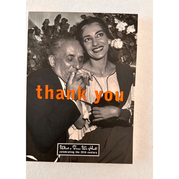 None Other - Thank You Vintage Photo Postcard Booklet, Celebrating The 20th Century , Nostal